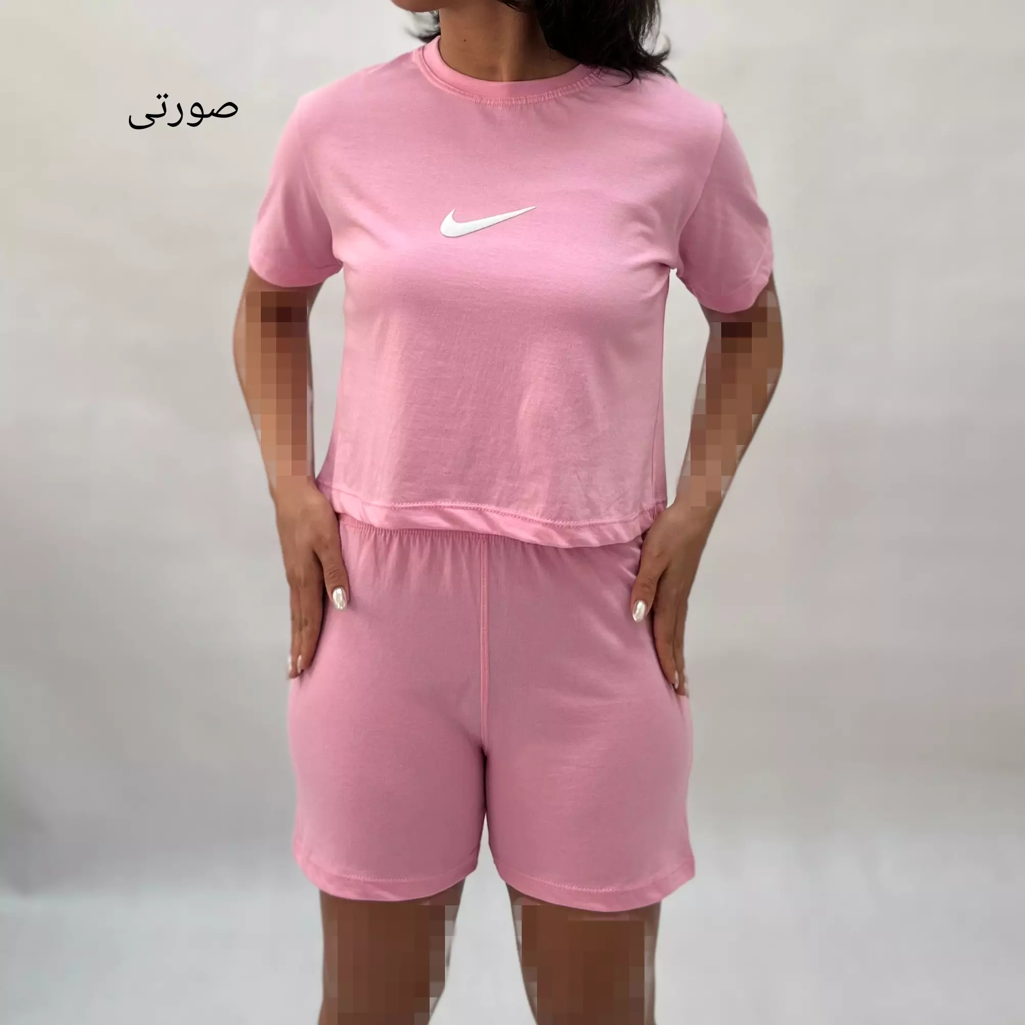 ست کراپ و شورتک نایک 00812374041